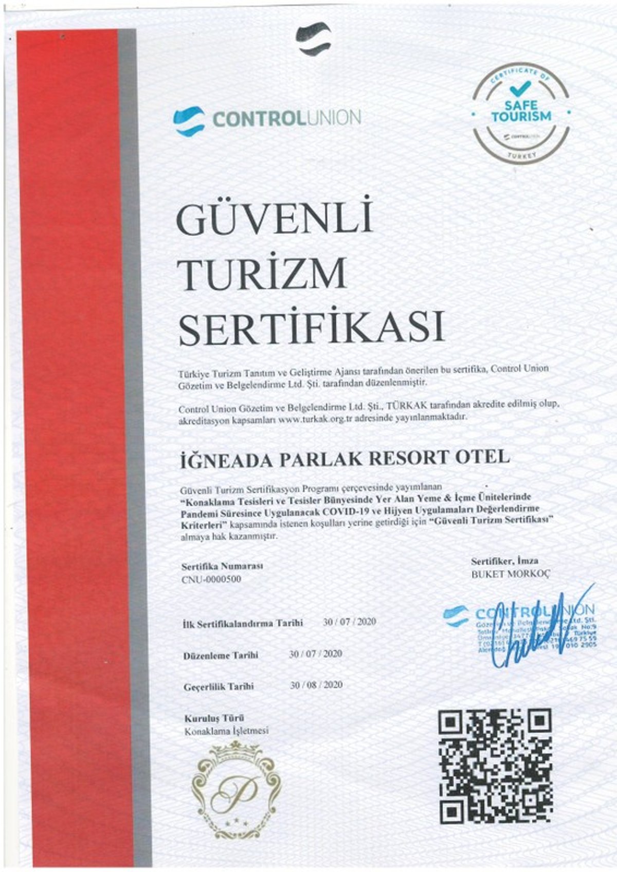 Igneada Parlak Resort Hotel